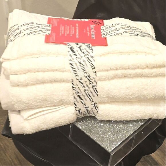 Juicy Couture Home 6-Piece Bath Towel Set - Picture 5 of 6